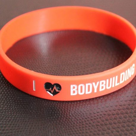 i love bodybuilding red bracelet