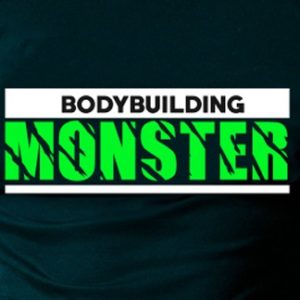 BODYBUILDING MONSTER FLUO GREEN t-shirt – kopija