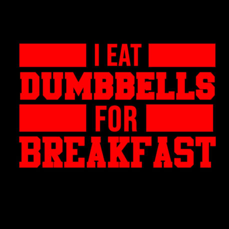 I eat Dumbbells