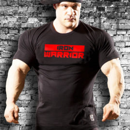 IRON WARRIOR T-shirt, black