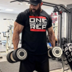 T-shirt ONE MORE F#CKING REP, black