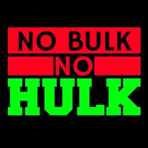 no bulk no hulk 900