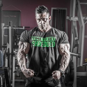 time to get shredded t-shirt 2