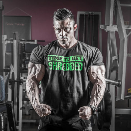 time to get shredded t-shirt 2
