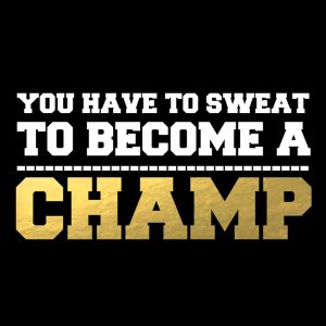 become a champ t-shirt 900