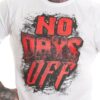 M4E NO DAYS OFF T-shirt, white - Image 2