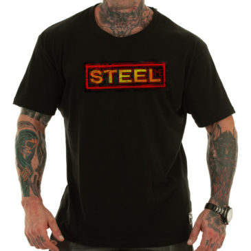 STEEL Maglietta, nero