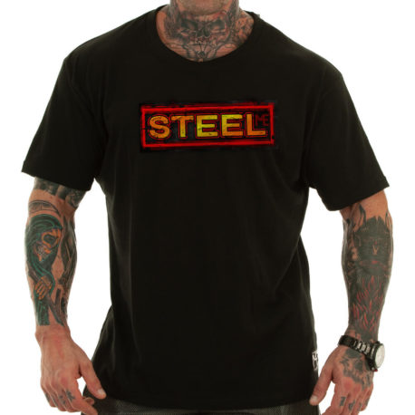 STEEL MOTIVATIONAL T-SHIRT
