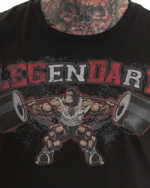 M4E LEGenDArY T-shirt, black