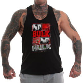 NO BULK NO HULK Canotta, nero