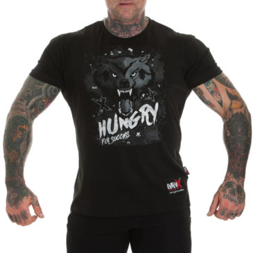 MNX Hungry for Success T-shirt Black&White