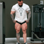 T-shirt LEG DAY, white