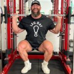 T-shirt LEG DAY, black