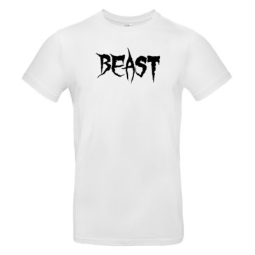 T-shirt BEAST, white