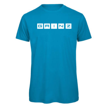 T-shirt GAINZ, blue