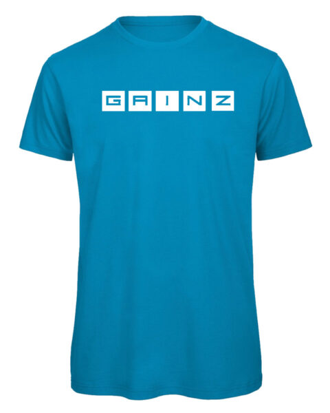 T-shirt GAINZ, blue