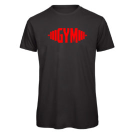 T-shirt GYM, black