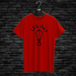 T-shirt LEG DAY, red