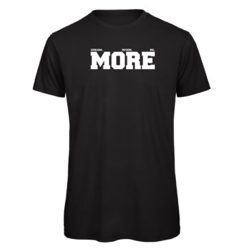 T-shirt MORE, black