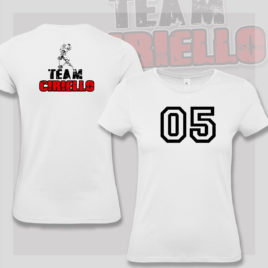 Women’s T-shirt TEAM CIRIELLO, white