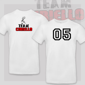 T-shirt TEAM CIRIELLO, white