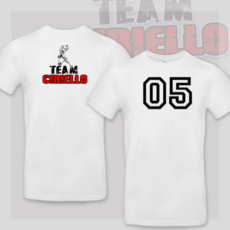 Team Ciriello white t-shirt