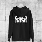 Hooded Full Zip Sweat THE GUNS CLUB, black