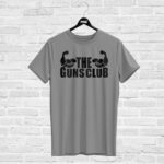 T-shirt THE GUNS CLUB, grey